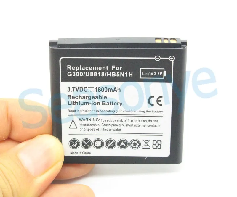 1x1800mAh HB5N1H Сменный аккумулятор для Huawei Ascend G300 G305T C8812 U8815 U8818 T8828 U8825|battery for huawei|battery