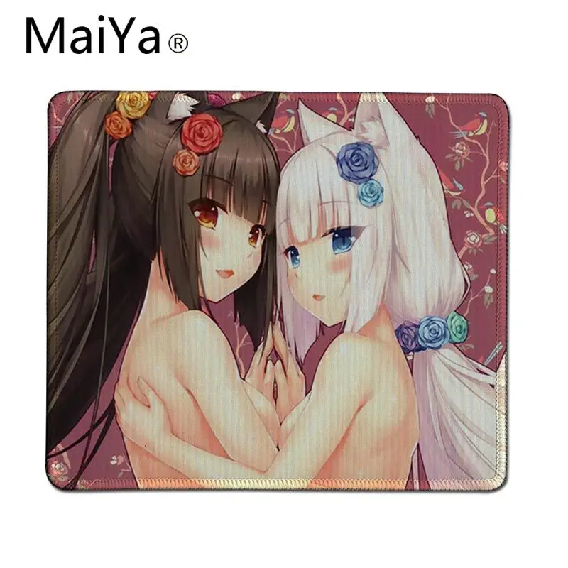 Maiya Hot ACG анимационная игра милые девушки Chocola Nekopara игровой коврик для мыши Настольный коврик большой коврик для мыши клавиатуры коврик