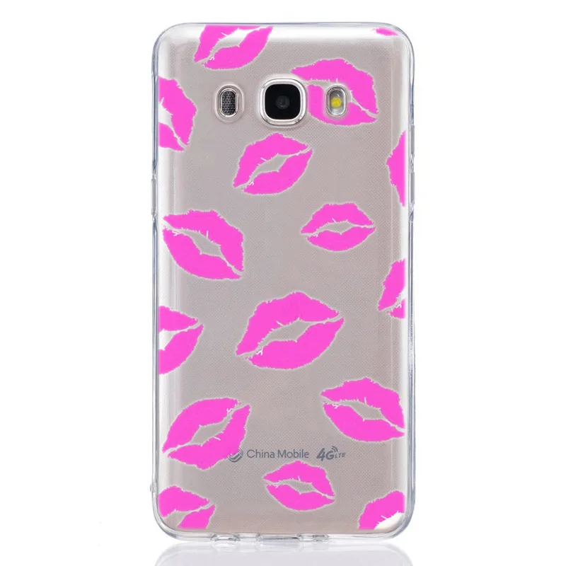 Для Samsung Galaxy A3 A5 2016 2017 A300 A320F A510 A520F TPU цветной мягкий женский милый окрашенный чехол