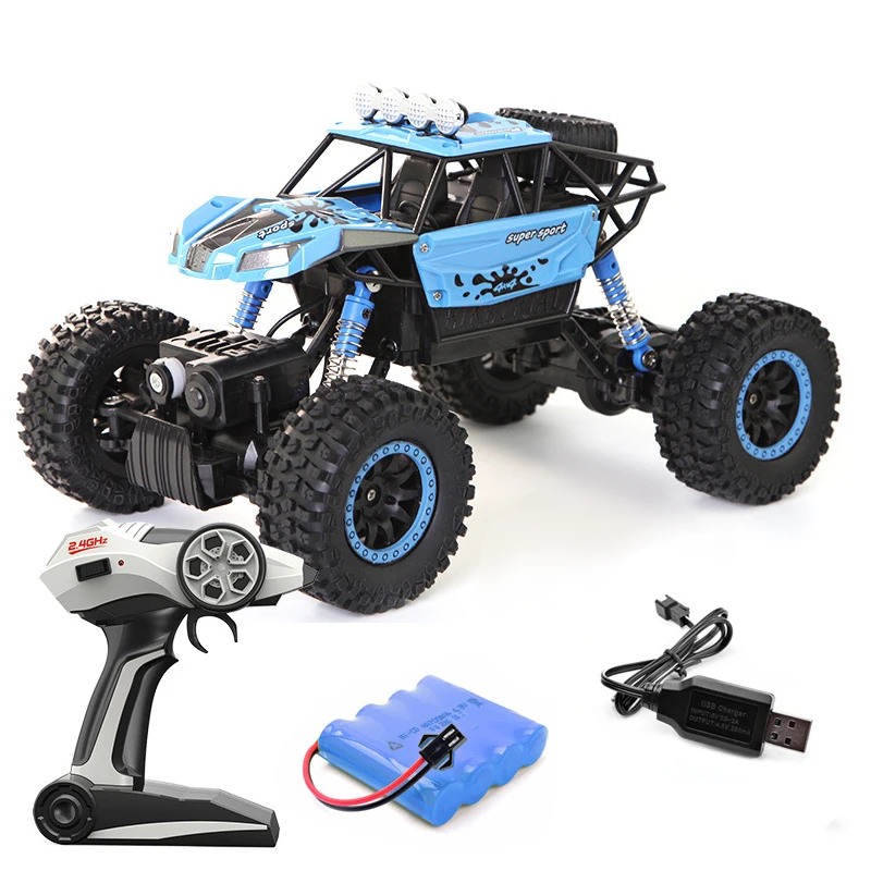 Радиоуправляемая Автомобильная игрушка 4WD для скалолазания Байк 2 4 ГГц большая