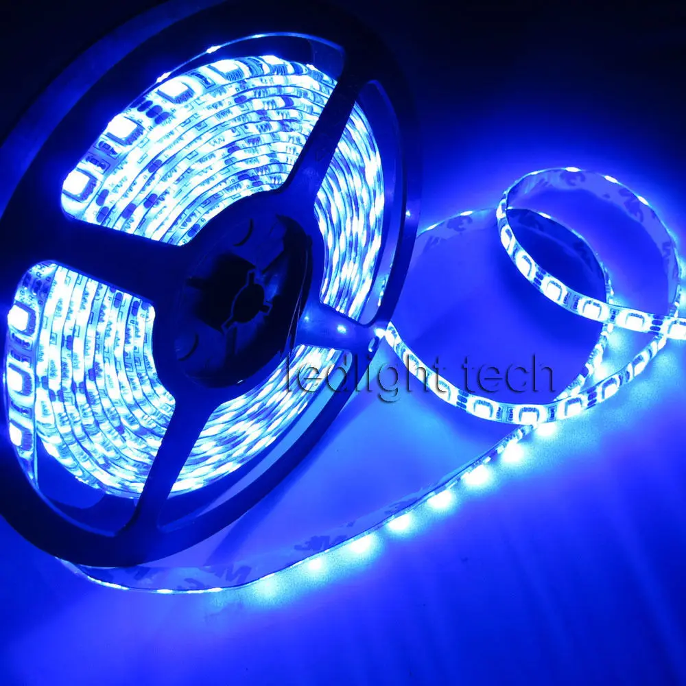 Светодиодная лента Superbright 100 м 24 В 20x5 5050 SMD 300 светодиодов синяя гибкая не