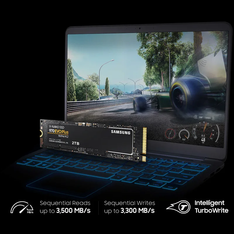 Оригинальный Samsung 970EVO PLUS M.2 SSD 250 ГБ 500 Гб ТБ 2 внутренний жесткий диск для ноутбука