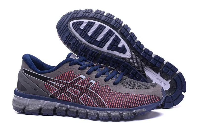 Новое поступление Asics Gel-Quantum 360 Мужская обувь дышащая устойчивая обувь для бега уличная теннисная обувь