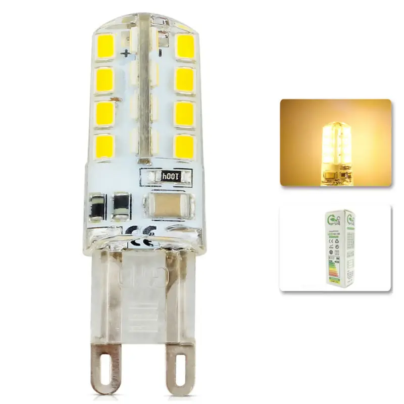 1 шт. светодиодная мини лампа G9 220 В 5 Вт 9 32 64 smd 2835|halogen lamp|led g9 220vled |