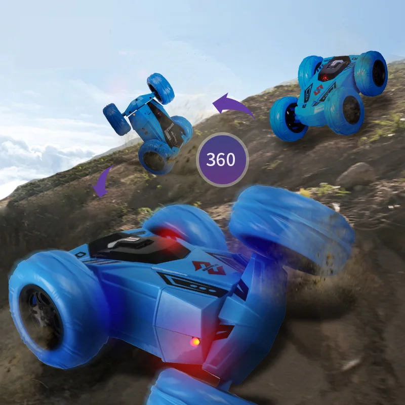 JJRC Радиоуправляемый автомобиль 3D флип высокоскоростные трюки RC Дрифт гусеничный