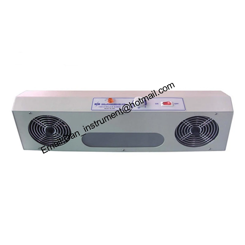 

Flow Area 80 - 220 CFM Two Fans Hanging Eliminate Static Electricity Ionizing Air Blower Antistatic fan SL-002