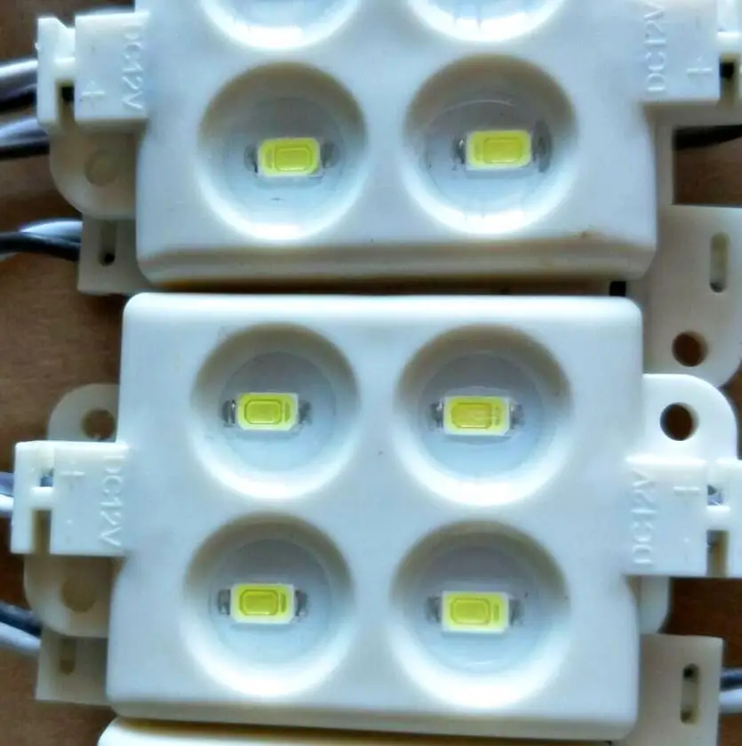 led module injection 5730 4leds IP65 DC12V 2W molding For advertising board Blister luminous words + 20 pcs+ Free shipping | Лампы и