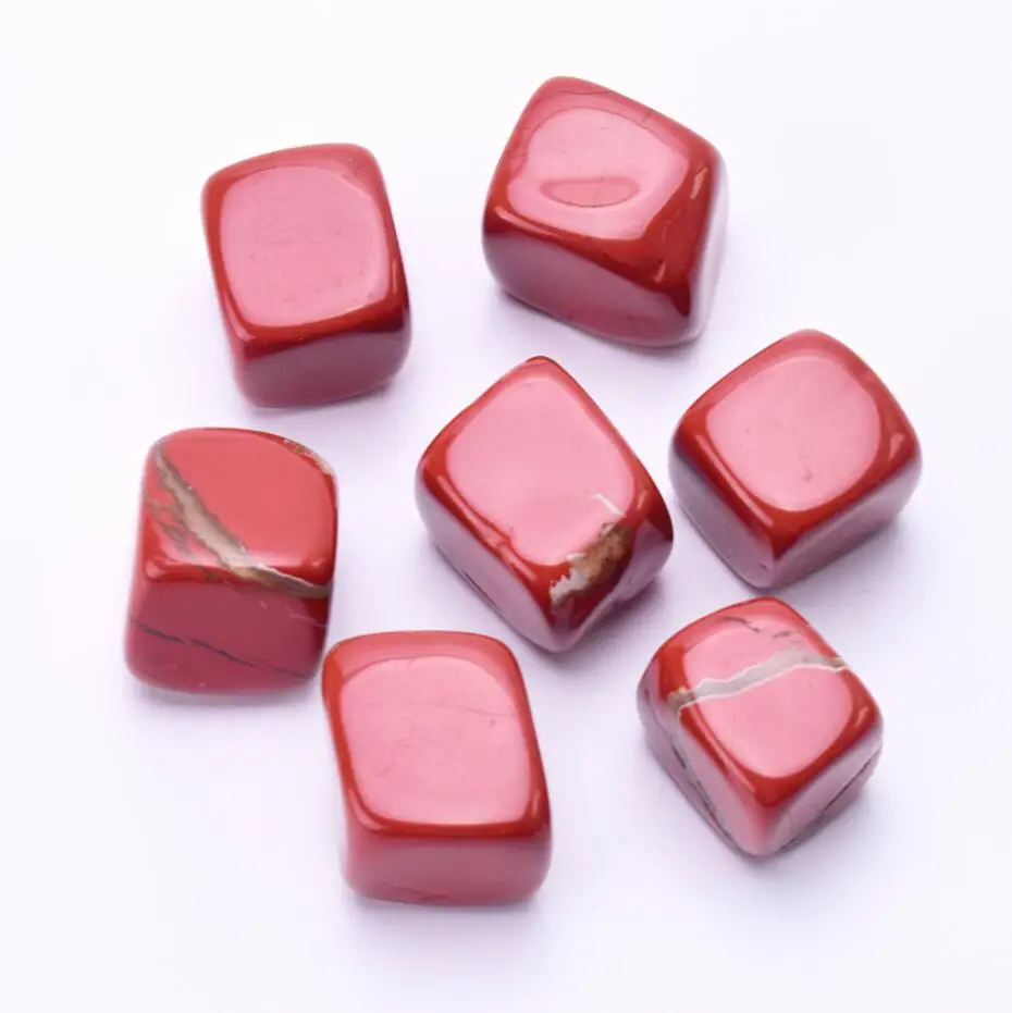red jasper 7 шт. декоративная галька для сада, большой размер, натуральный камень, Цветной Камень Чакра, минеральный кристалл, исцеляющий Декор - Цвет: red jasper