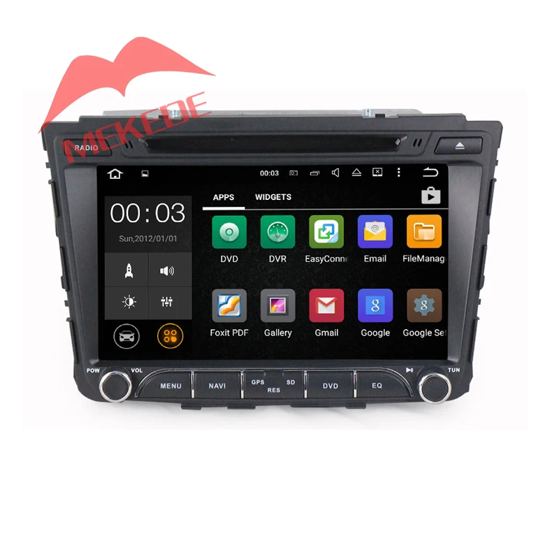 Бесплатная доставка Android7.1 2 грамма Автомобильный мультимедийный плеер для hyundai