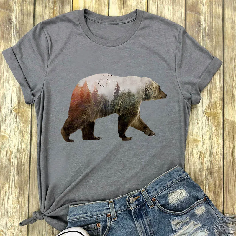 S-5XL женская футболка с принтом большой размер 100% хлопок летняя повседневная