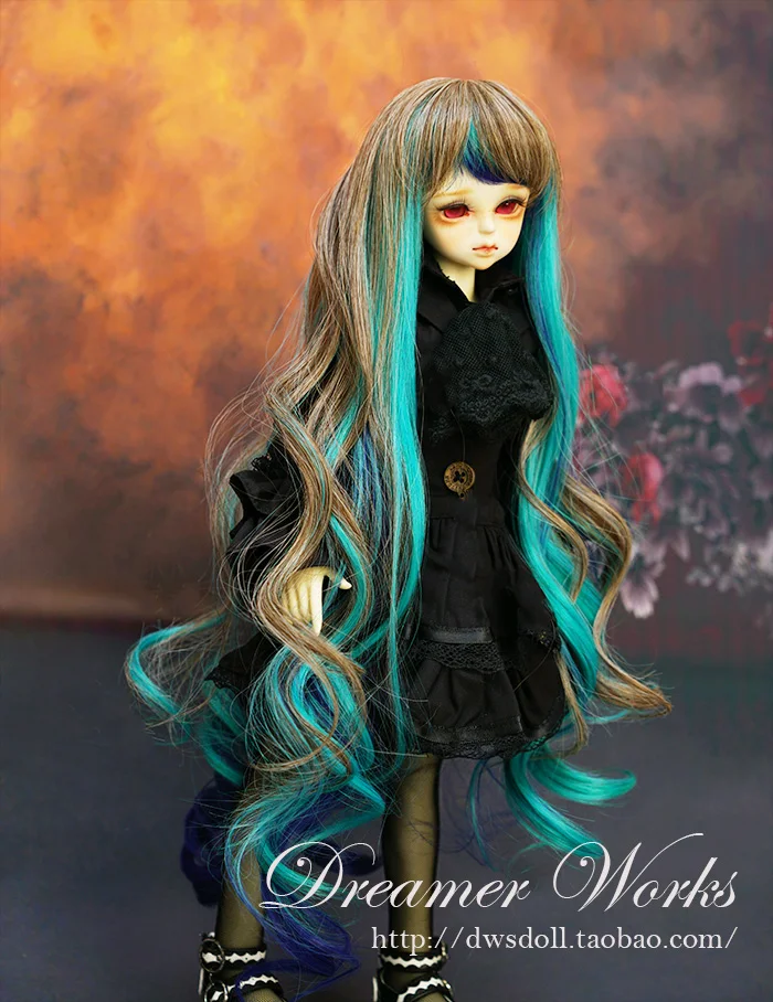 1/4 1/3 весы BJD парик длинные волосы кудри для BJD/Аксессуары кукол SD не включены куклы