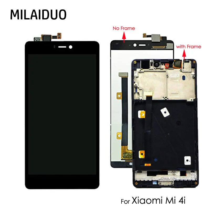 IPS ЖК дисплей для Xiaomi Mi 4i кодирующий преобразователь сенсорного экрана в сборе