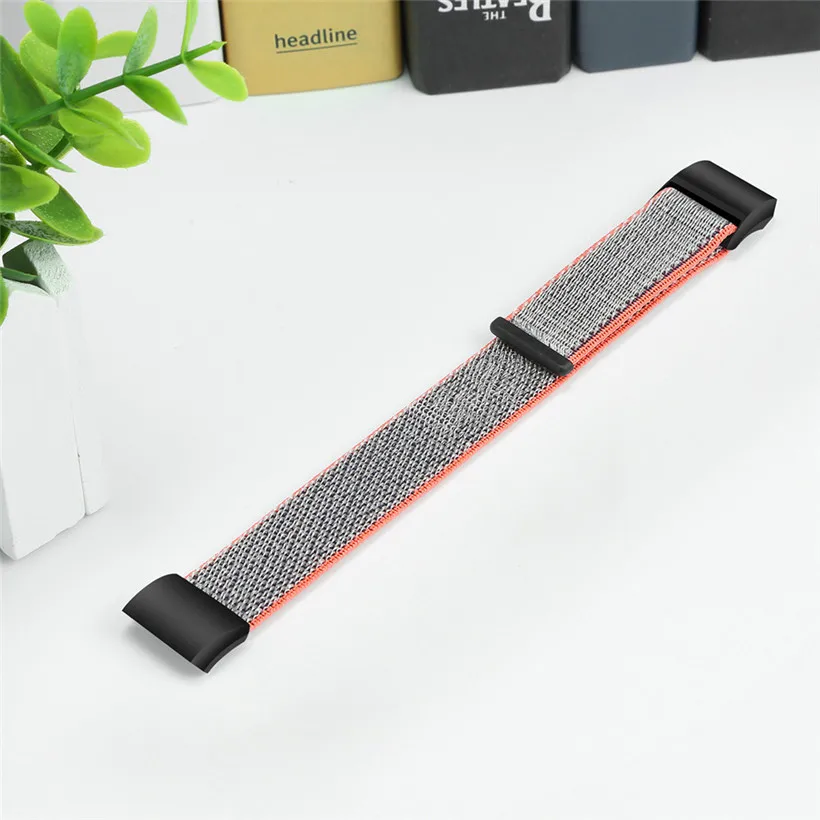 Дизайн легкий Маленький Нейлоновый ремешок для часов Fitbit Charge 2 сменный ремешок для смарт-часов аксессуары 81024