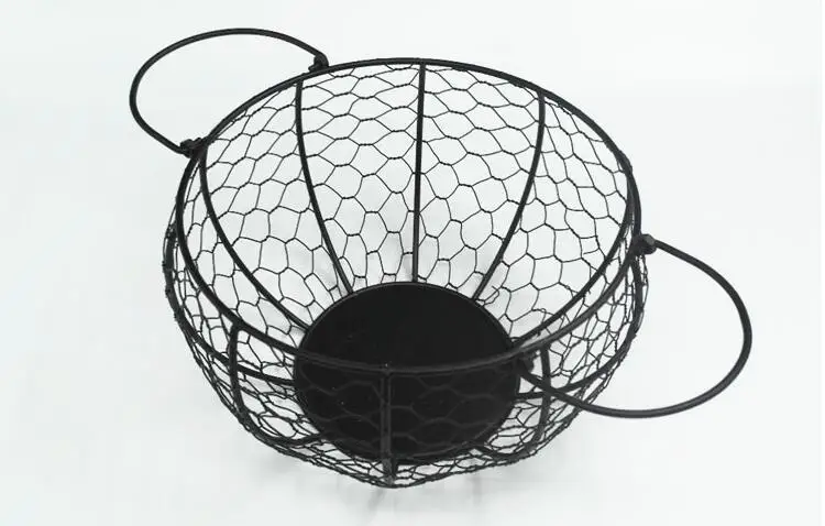 Керамическая подставка для яиц куриная проволока корзина фруктов креативная