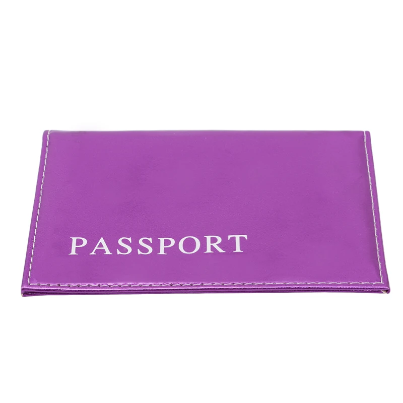 Аксессуары для путешествий Обложка паспорта держатель из искусственной кожи ID
