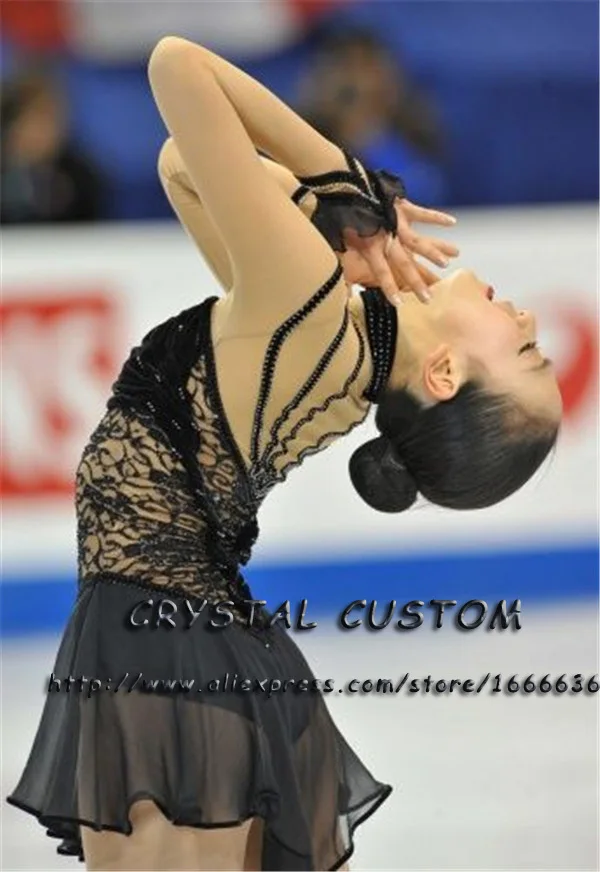 2016 профессиональные индивидуальные платья для фигурного катания на коньках