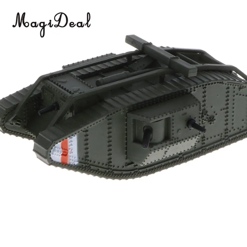 1/100 моделирование литья под давлением Великобритании MK. IV Мужской Танк WWI
