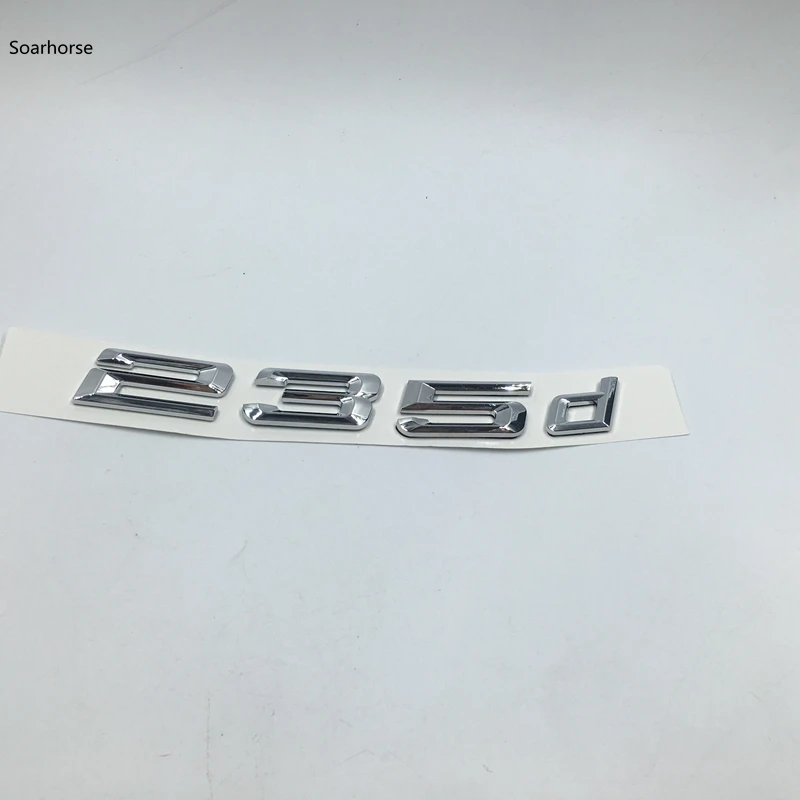 Soarhorse для BMW 218d 220d 228d 230d 235d 240d наклейки с эмблемами задние буквы логотип наклейка F22