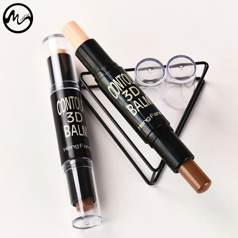 Минч консилер для лица палка мерцающий двухсторонний 2 в 1 подсветка пудра