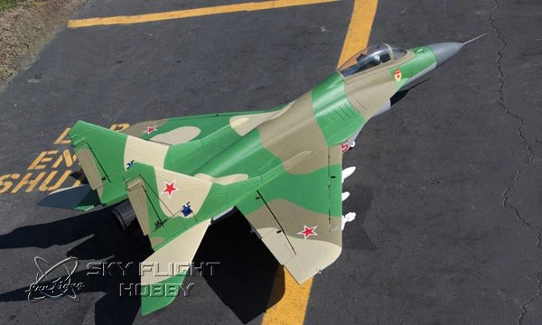 Skyflight LX модель RC Твин 70 мм воздуховод вентилятор самолет jet MIG29 MIG 29 PNP