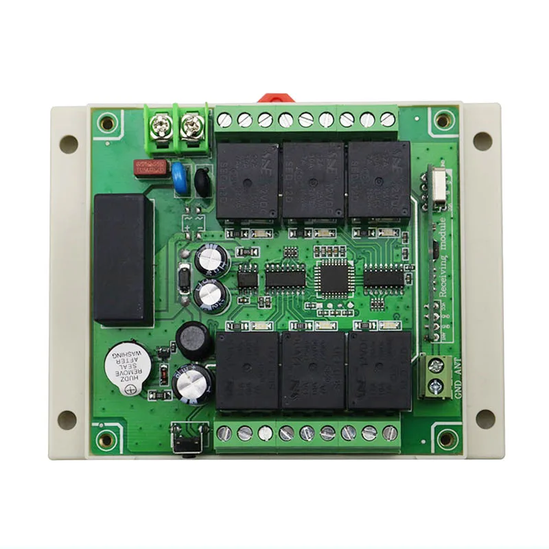 AC220V 6CH 10A RF беспроводной переключатель системы дистанционного управления 2 шт.