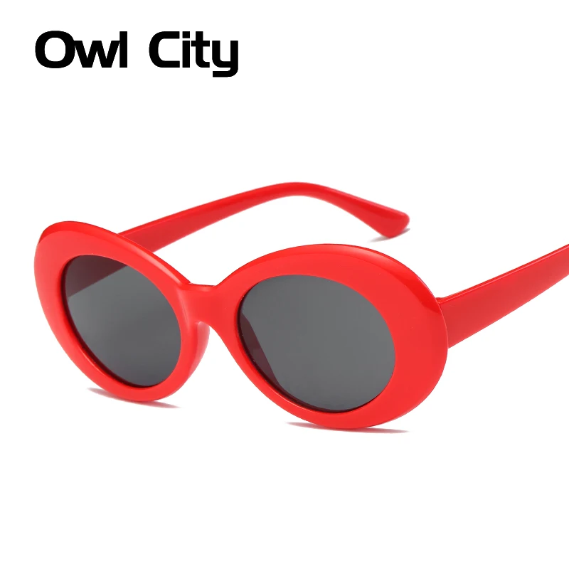 Овальные Солнцезащитные очки в винтажном стиле для мужчин и женщин |