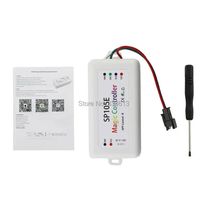 Беспроводной контроллер Bluetooth для IOS/Android приложение WS2811 WS2812B WS2801 sk6812
