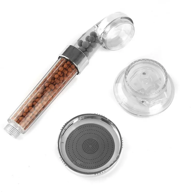 Многофункциональная Регулируемая душевая головка с фильтром отрицательных