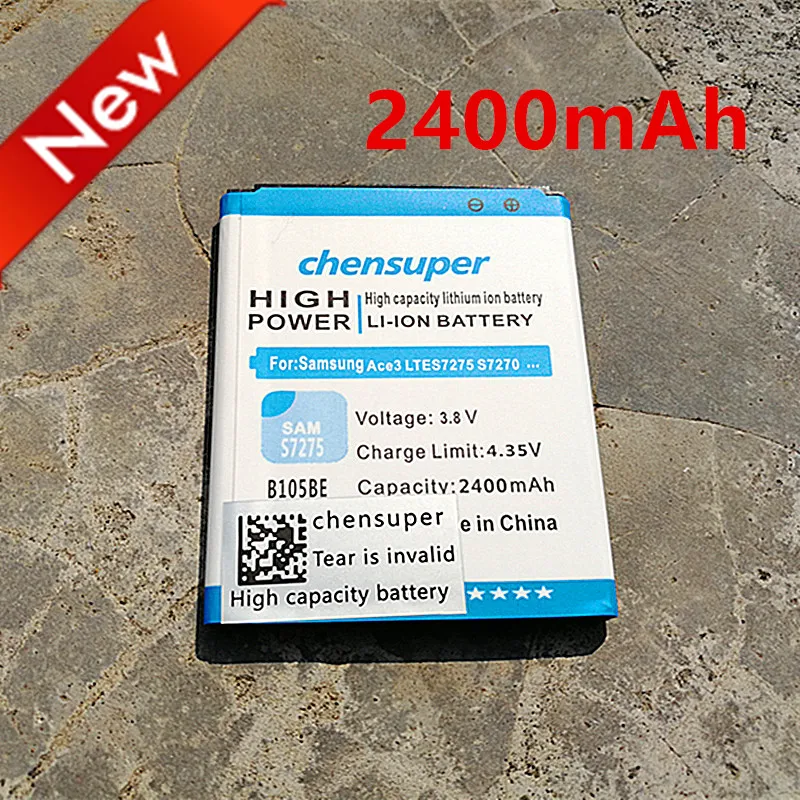 Новинка B105BE B105BU для Samsung Galaxy Ace 3 LTE GT S7275 Light SGH T399 2400 мАч|samsung b105be|galaxy aceace |