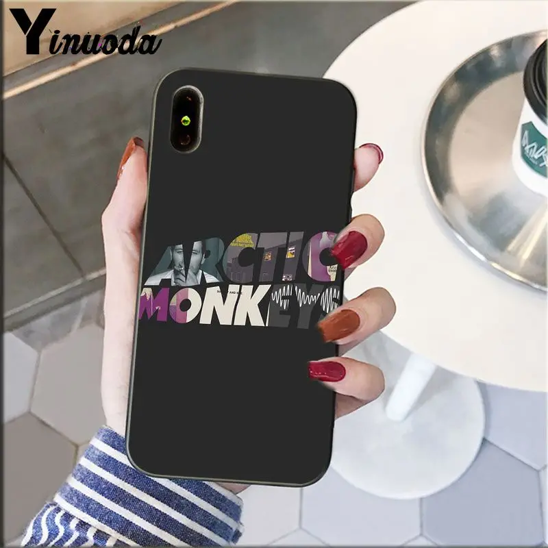 A10 Yinuoda arctic monkeys красочные милые аксессуары для телефонов Чехол для iPhone X XS MAX 6 6S 7 7plus 8 8Plus 5 5S XR - Цвет: A10