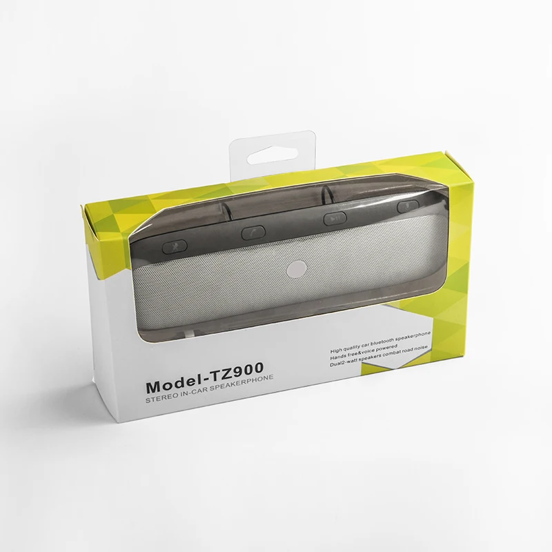 New TZ900 Sun Shade Multipoint Wireless Bluetooth Handsfree Call Car Kit Speaker Telephone Audio Music for Smartphone | Автомобили и