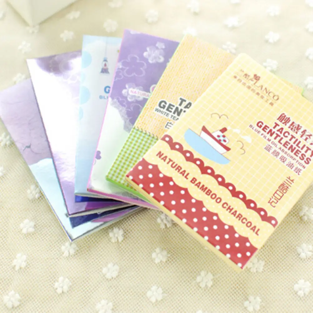 Бумажная салфетка для макияжа очищающая и впитывающая масло бумага лица