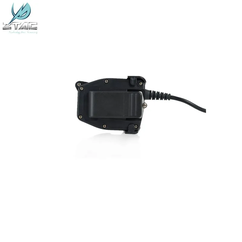 Z-TAC Microphone Headset Accessory Tactical zPeltor Military Peltor Ptt Push To Talk Z112
