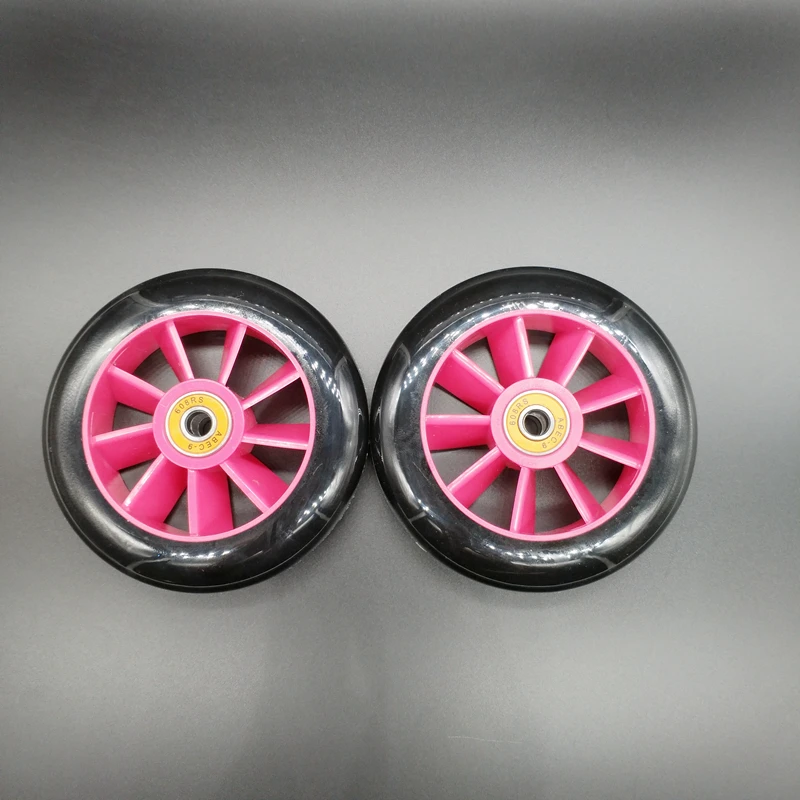 free shipping scooter wheel 110*24 mm PU 2 pcs / lot abec-9 | Спорт и развлечения
