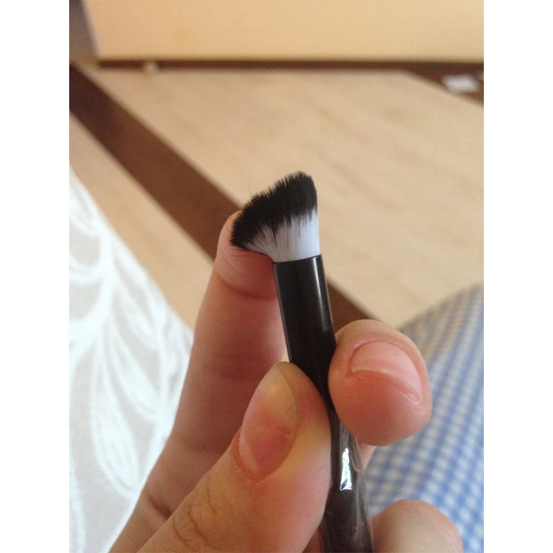 100% Комплект профессиональных кистей для макияжа из 6 штук высокого качества из дерева для косметики Помада Кисть Косметик Косметика набор подводка для глаз нос инструменты