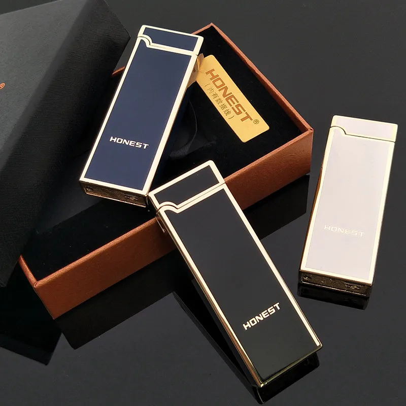 HONEST Fashion электронная сигарета зажигалка электрическая дуговая Usb гаджет для
