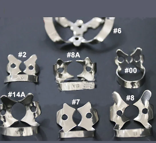 1pc Dental Most Popular Endodontic Restorative Rubber Dam Clamps |