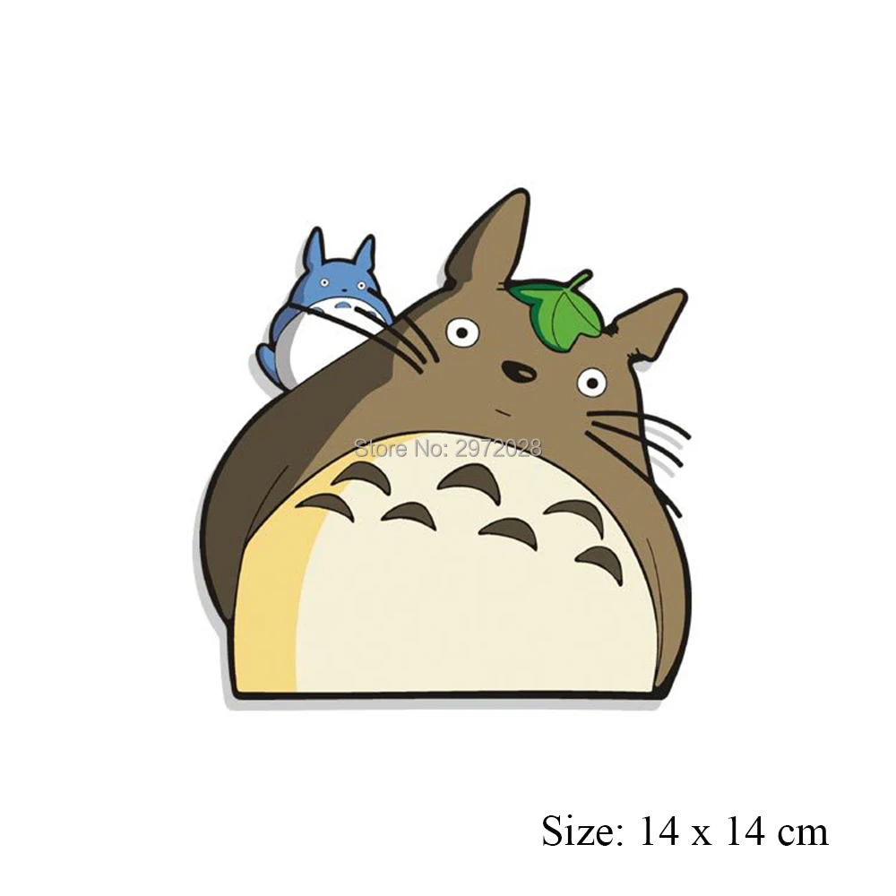 Забавные милые автомобильные наклейки Totoro глазки на окно заднее ветровое стекло