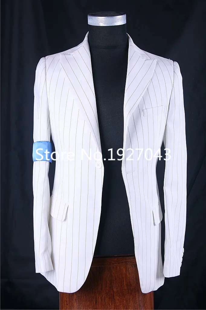 

2015 Custom Made Michael Jackson Smooth Criminal Suit Michael Jackson Cosplay Costume