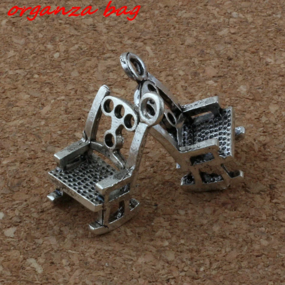 Подвеска для 3D стула из цинкового сплава 200 шт./лот лидер продаж ювелирные изделия