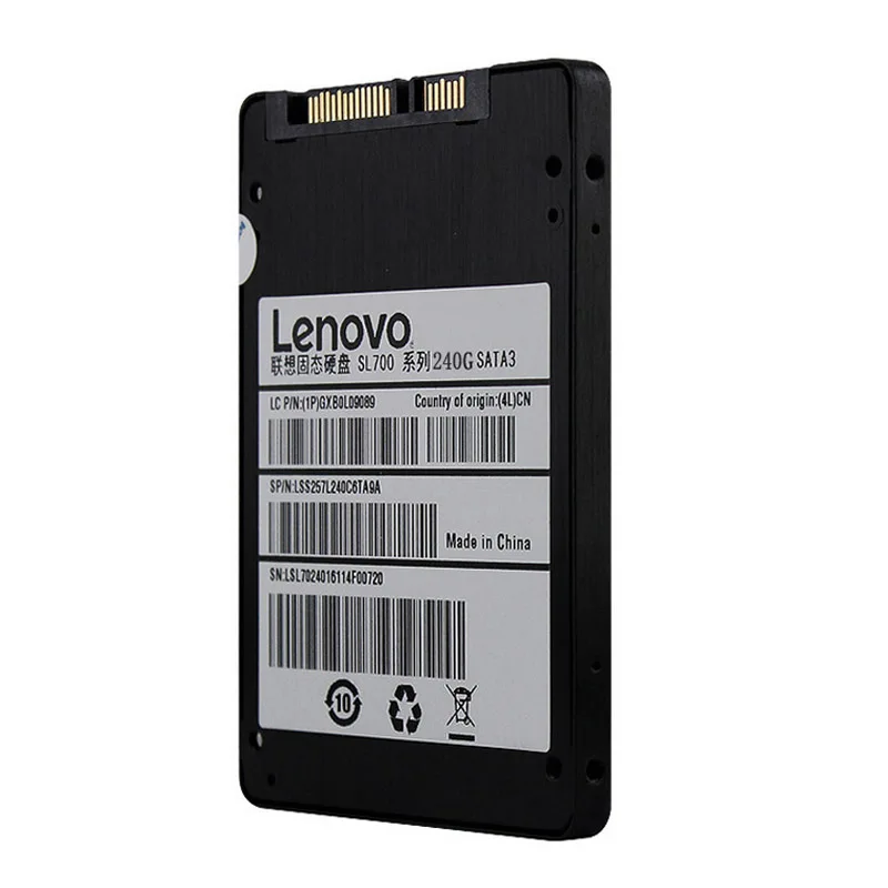 Оригинальный Lenovo SSD SL700 Внутренний твердотельный диск 120 ГБ 240 Flash Shark жесткий SATA3(6