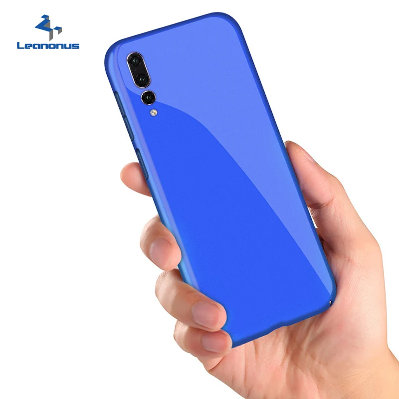 Роскошные Зеркало Жесткий Пластик чехол для huawei P20 Pro задняя крышка