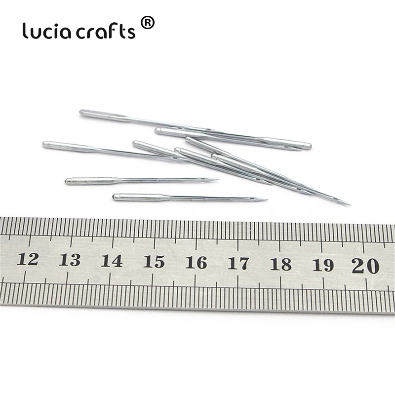 Lucia crafts 2 упаковки/партия, 10 шт./упак. Размер 14/90 швейные иглы DIY ремесла бытовые швейные иглы для швейной машины аксессуары J0131