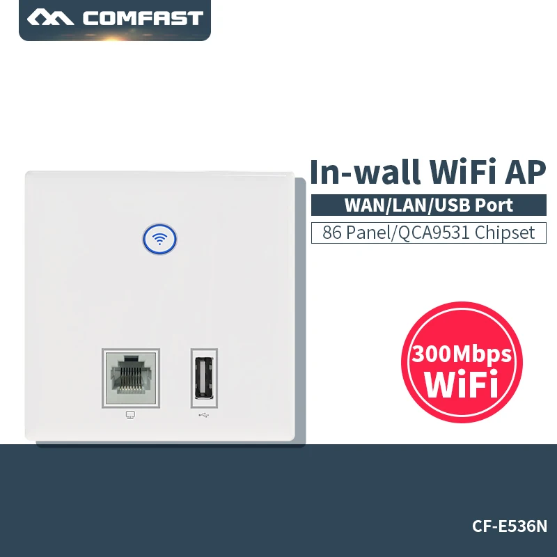 2 4 ГГц 300 Мбит/с Comfast CF E536N устройство док станция Qualcomm Wifi роутера для использования