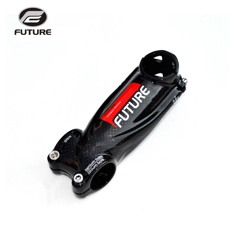 FUTURE carbon fibre bike stem 10 degrees road bicycle mtb stem 3k glossy 31.8*70/80/90/100/110/120/130mm bicycle parts style C
FUTURE carbon fibre bike stem 10 degrees road bicycle mtb stem 3k glossy 31.8*70/80/90/100/110/120/130mm bicycle parts style C