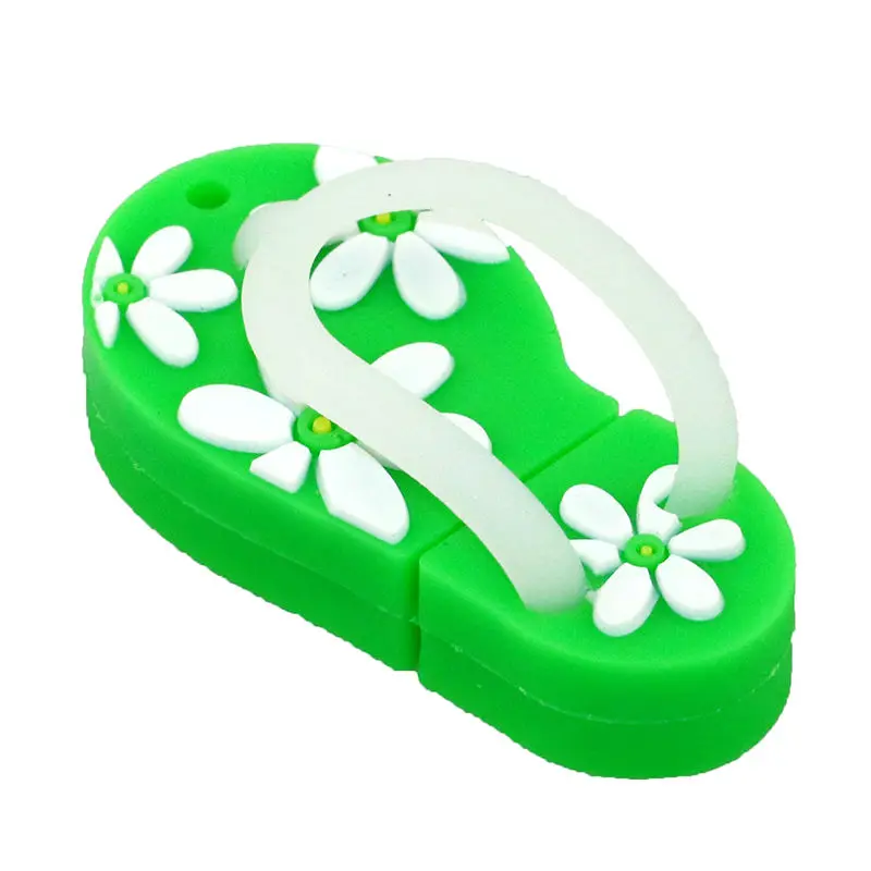 Шлепанцы с реальной емкостью обувь для девочек сандалии 4 ГБ 8 16 32 USB флэш