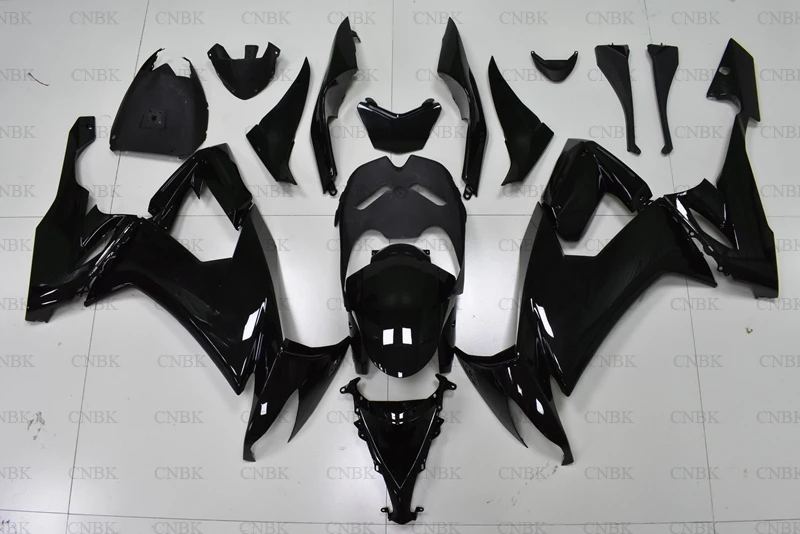 for Kawasaki ZX10r 2008 - 2010 Bodywork 08 09 glossy Black Motorcycle Fairing Ninja ZX 10r Body Kits Unpainted | Автомобили и