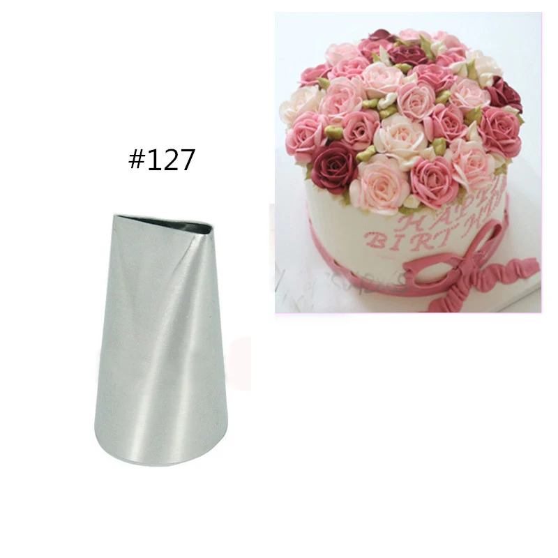 3 шт цветок Роза украшения наконечник наборы из нержавеющей стали Кондитерские