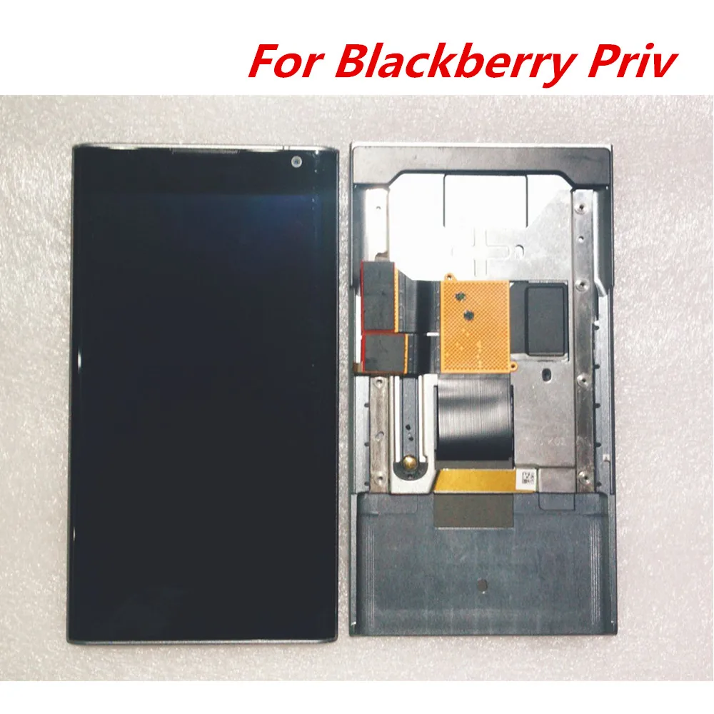Используется для BlackBerry Priv 5 4 дюймовый ЖК-дисплей с рамкой + сенсорный экран Digitzer