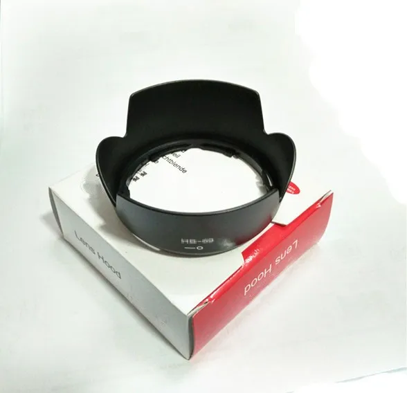 

10pcs/lot HB69 HB-69 Bayonet shape flower Lens Hood with red box for nikon AF-S DX for 18-55mm F3.5-5.6G VR II 52mm